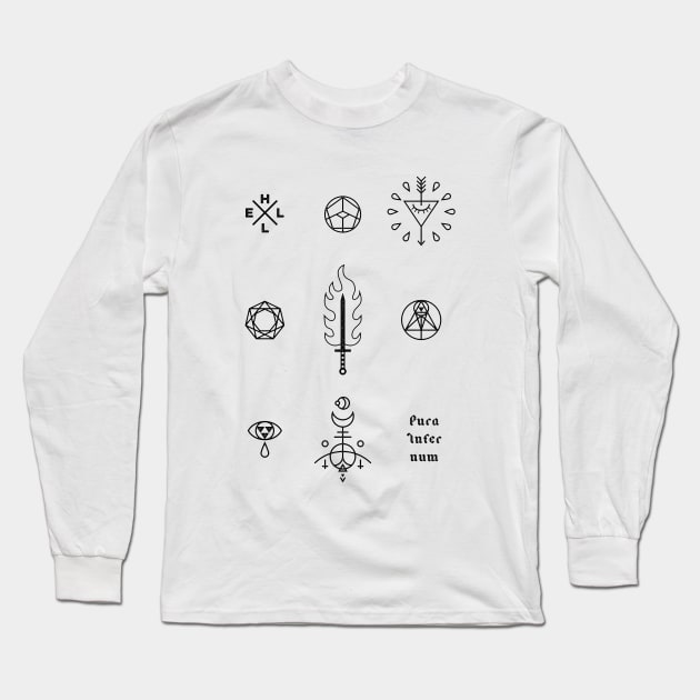 Pura Infernum Long Sleeve T-Shirt by Krobilad